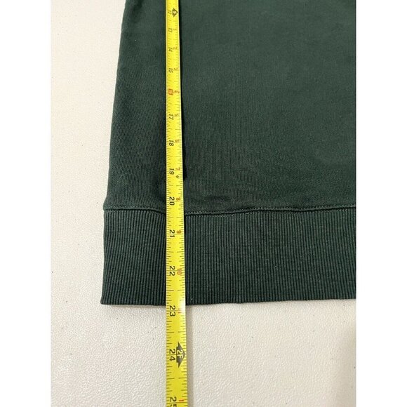 Maeve Ruffled Eyelet Sweatshirt Anthropologie Green Size XL - Picture 10 of 11